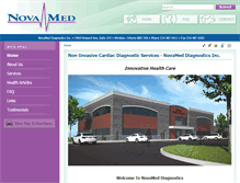 Tablet Screenshot of novameddiagnostics.com